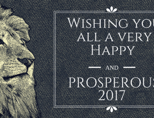 Wishing you all a very Happy and Prosperous 2017
